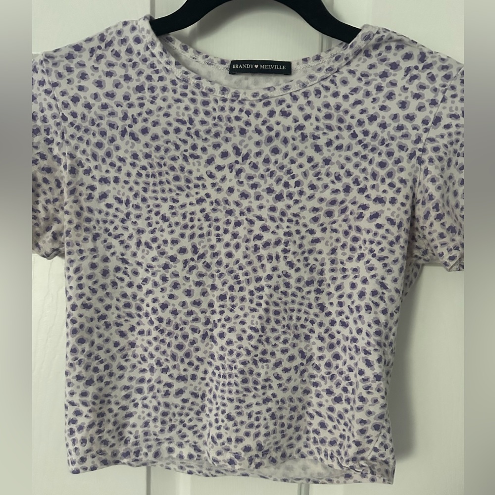 brandy melville cropped ashlyn top